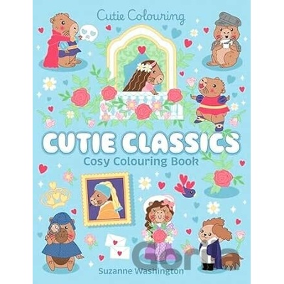 Cutie Classics Cosy Colouring Book - Scholastic