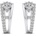Brilio Silver EA503W