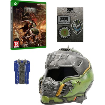 Bethesda DOOM The Dark Ages Premium Edition Helmet Replica Bundle (Xbox Series X/S)