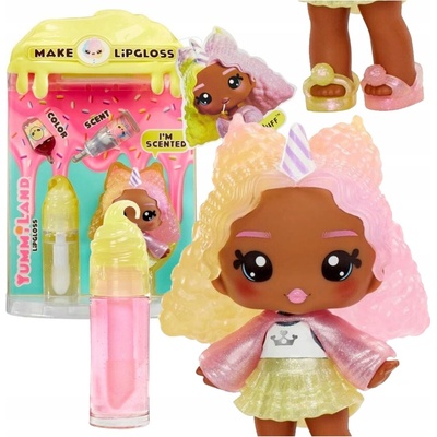 Yummiland Malá bábika s leskom na pery, séria 2 - Nia Candy Fluff