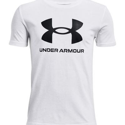 Under Armour Тениска Under Armour UA Sportstyle Logo SS 1363282-100 Размер YXS