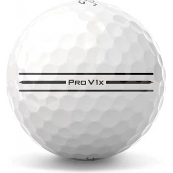 Titleist Pro V1x 25 Enhanced Alignment bílé 3 x 3 ks