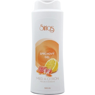 Sirios Aroma sprchový gél med & citrón 500 ml