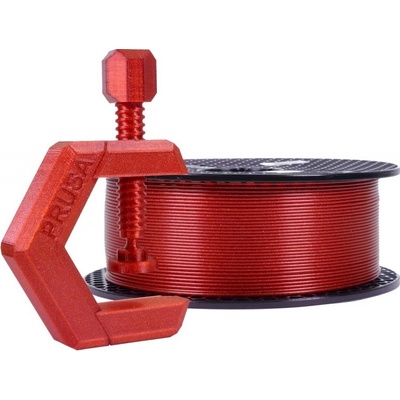 Prusa ment PETG Carmine Red Transparent 1kg