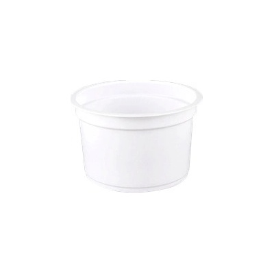ECOFOL Plastová miska PP 200 ml kulatá bílá O95 mm krt/900 ks