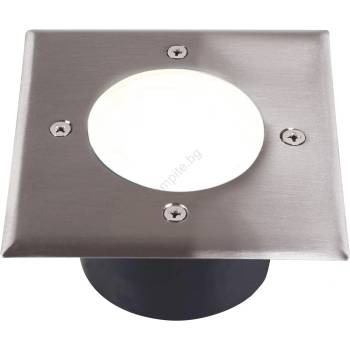 Polux LED Лампа за алея MIVO LED/3W/230V 12x12 см IP67 матов хром (SA2269)