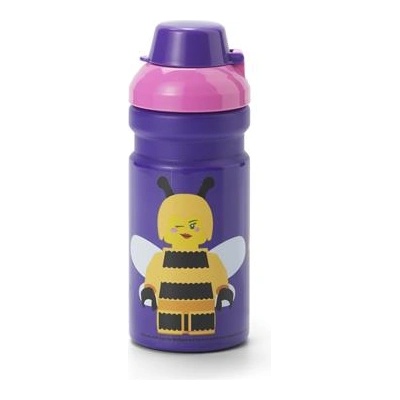 LEGO® Бутилка 390 мл, lego "Пчеличка", лилаво-розов модел 40560802 (40560802)