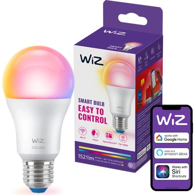 WiZ LED žárovka Easy to control A60 E27, 100W, 2200-6500K, 822-65 RGB 1PF/6