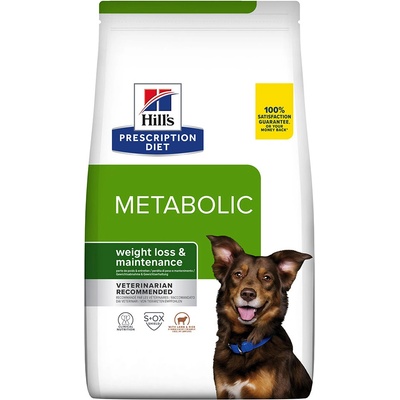 Hill’s Prescription Diet Metabolic Weight loss & Maintenance Lamb & Rice 2 x 1,5 kg