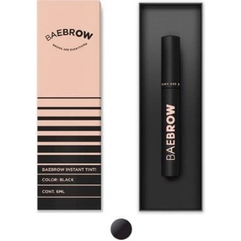Baebrow Instant Tint Barva na obočí s aplikátorem černá 6 ml