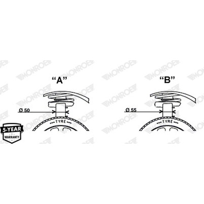 Tlumič pérování MONROE G16495 | Zboží Auto