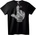 NOONEBRAND Тениска Мики Губещ ръка калиграм - L, Black