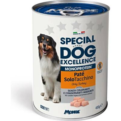 Monge Special Adult Excellence pate Monoprotein čisto morčacie 400 g