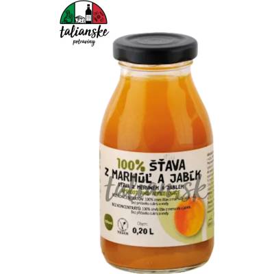 Zdravo 100% marhula a jablko 200 ml
