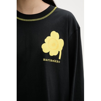 Marimekko блуза с дълги ръкави дамска от памук (095094)