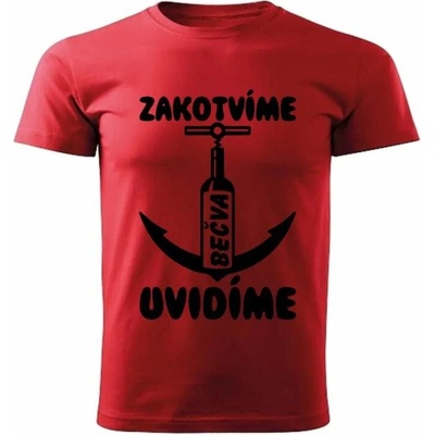 Vodácké tričko Zakotvíme uvidíme Bečva dětské