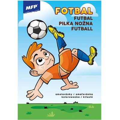 Maľovánka futbal