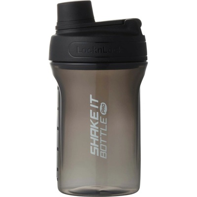 Fľaša na pitie shaker LOCK SHAKE IT 650ml čierna
