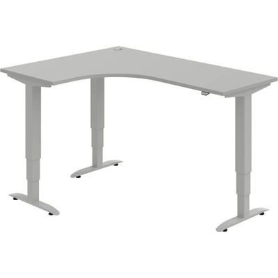 OFFICE PRO s.r.o. HOBIS trigon elektr.staviteľný stôl stand.ovlad. - MST 3 60 P, šedá
