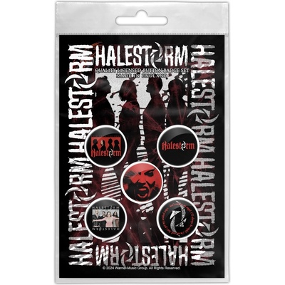 RAZAMATAZ значка/копчета halestorm - portrait - razamataz - bb116