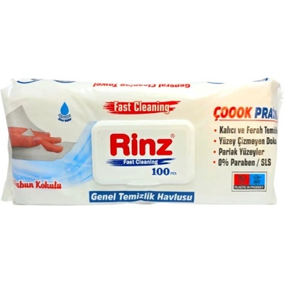 МОКРИ КЪРПИ rinz ЗА ПОЧИСТВАНЕ 100бр (001520)