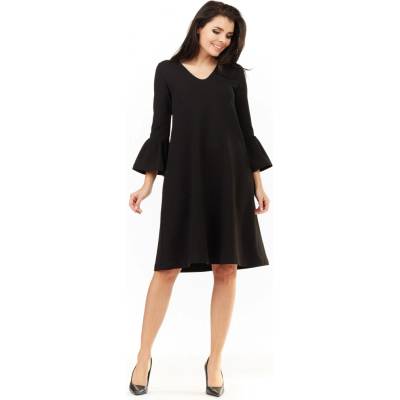 Awama Dress A207 Black