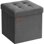 Euziel Пуф SULTAN 30x30 см сив (EZ0140)
