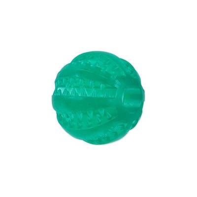 DogFantasy Míček DF DENTAL MINT zelený 6 cm