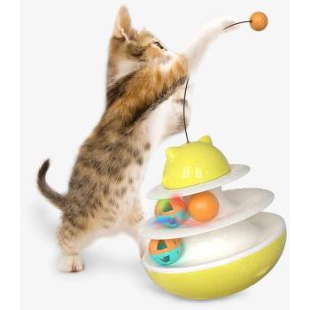 Pet Interest Интерактивна играчка балансиращ се грамофон PET INTEREST Shake The Turntable Cat Toy (25542)