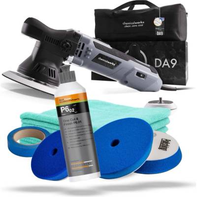 Carcare Sets - DA9 x Koch P6 - Sada na jednokrokové leštění laku