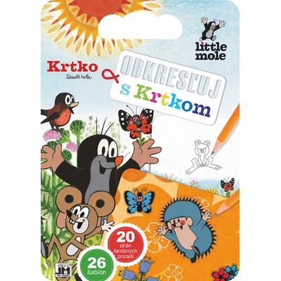 Krtko - 20 strán +3 listy plné šablóniek na vytrhnutie