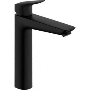 Hansgrohe Смесител за умивалник Hansgrohe Logis 190, матово черен, едноръкохватков (71090670)