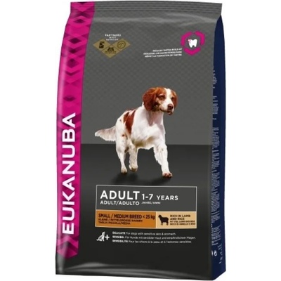 EUKANUBA Adult All Breed rich in lamb & rice 3kg (2896)