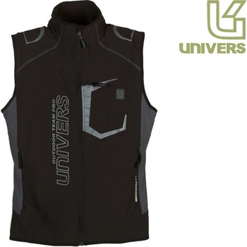 Univers Courmay outdoorová vesta černá
