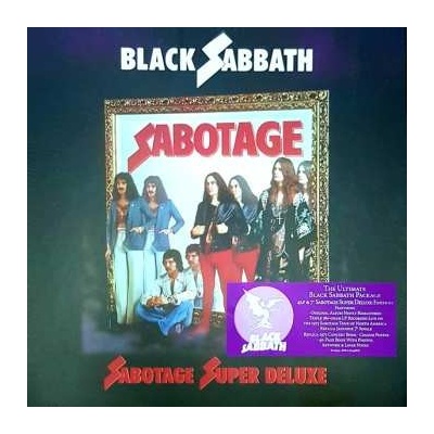 4/SP/Box Set Black Sabbath - Sabotage Super Deluxe DLX LP