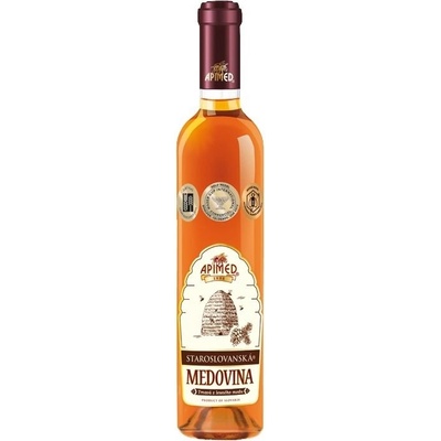 APIMED Staroslovenská Tmavá 0,5 l (čistá fľaša)