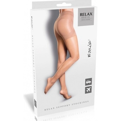 Maxis Relax basic pančuchové nohavice svetlé