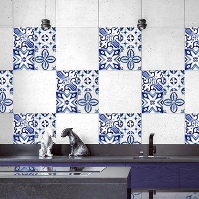 Crearreda Samolepicí dekorace kachličky azulejos3 archy20 x 20 cm – Sleviste.cz