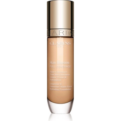 Clarins Skin Illusion Hydrating Foundation vysoce krycí make-up 105N 30 ml