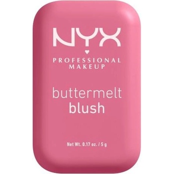 NYX Professional Makeup Buttermelt Blush púdrová lícenka 06 For the Butta 5 g