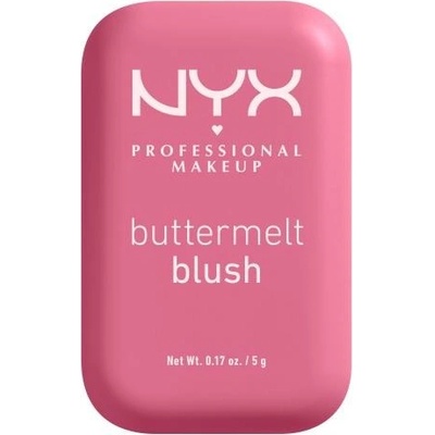 NYX Professional Makeup Buttermelt Blush púdrová lícenka 06 For the Butta 5 g