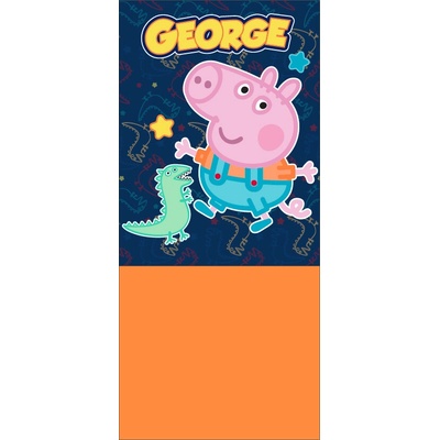 Chlapčenský nákrčník s flísom Prasiatko Peppa 5241911 tmavo modrá / oranžová