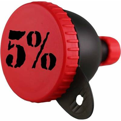 5% Funnel 100 ml čierna 5% Nutrition