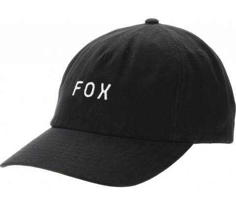 Fox Wordmark Adjustable Black