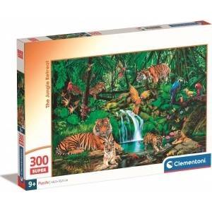 Clementoni Puzzles 300 Super The Jungle Retreat