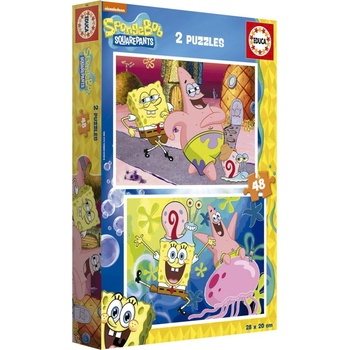 Educa Sponge Bob 2x48 dielov