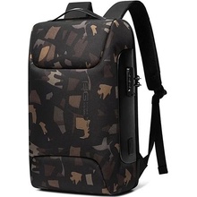 BANGE Business batoh s USB + zámek Parcual Camo 23L Bange BG7216s3