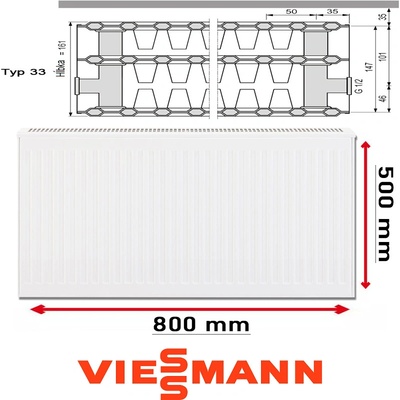 Viessmann 33 500 x 800 mm