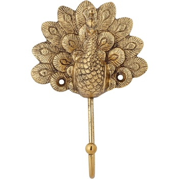 Bloomingville Стенна метална кука в златист цвят Dun - Bloomingville (82065168)