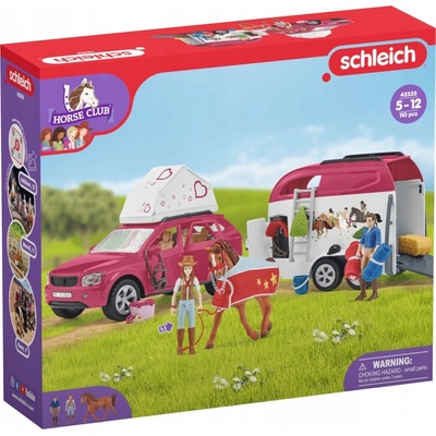 Hrací sada Schleich Horse Club Adventures Trailer